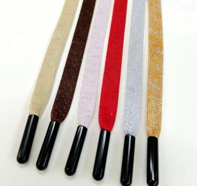 Chine Hot sales special style eco-friendly/washable new arrival flat lace with metal tips à vendre