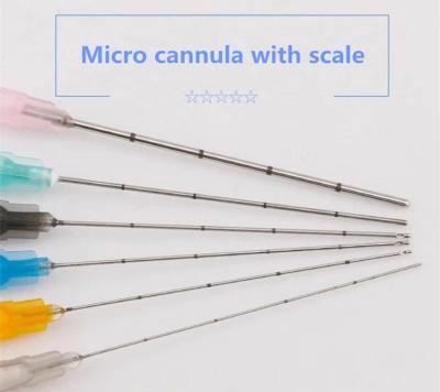 中国 先端マイクロ18G 21G 23G 25G 27GのCannulaの刺すような針を鈍くして下さい 販売のため