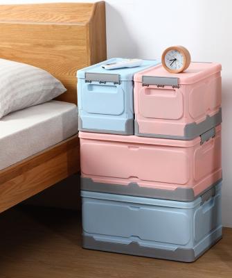 China Viable Folding Plastic Storage Box for sale