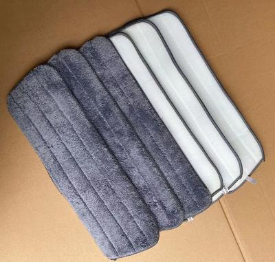 China Sustainable Hand Free Floor Mop Pad Cleaning Accessories Fill Clothes For Replacement for sale