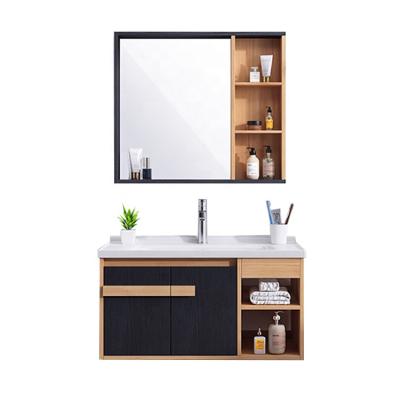 China Factory 2021 Traditional Chinese Plywood Melamine Home Equipment Bathroom Mirrored Cabinet for sale