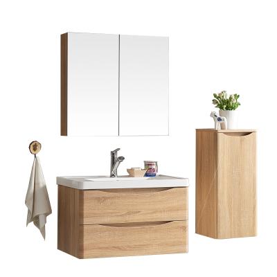 China Modern England Flysnow Morden MDF Bathroom Vanity Cabinet for sale