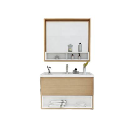 China Waterproof Bathroom Vanity Plywood Bathroom Vanity Cabinet With Sink for sale