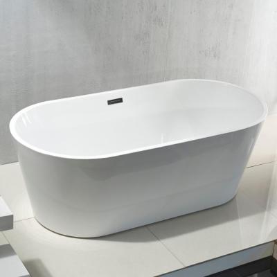 China Center Free Acrylic Single Drain Free Deep Shower Modern Soaking Tub Cheap Price for sale