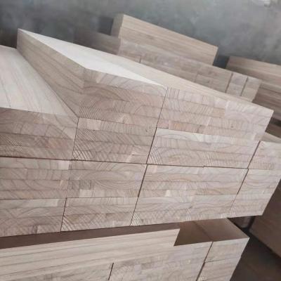 China Factory Price Sanded Surface Attractive Paulownia Jointed Board Custom Solid Wood Paulownia Panel For Furniture for sale