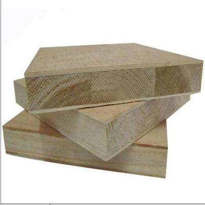 China Factory Supply 17mm Traditional Glue E0 Melamine Block Board / Blockboard for sale