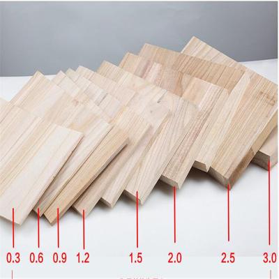 China Solid Martial Arts Forming Rebreakable Taekwondo Kiri Wood Panel for sale