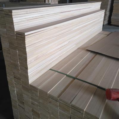 China Cao County Hengyu Modern Paulownia Wood Batten Customized Size Solid Lumber No Glue For Furniture Casket for sale