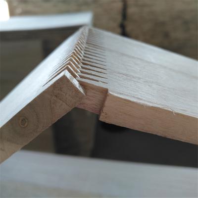 China Modern Customized Paulownia Finger Joint Wooden Board Joint Finger Board Solid Wood for sale