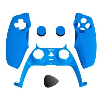 China Silicone For PS5 Controller Bundle Silicone Protection Case Cover Skin Band And Thumbstick Grip Decorative Caps for sale