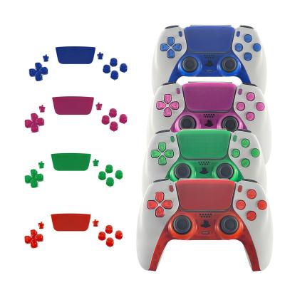 China PS5 Controller Button Set for PS5 Replacement Wireless Touch Pad Set Button DIY Controller Strip and D-Protection Decorative Buttons for sale