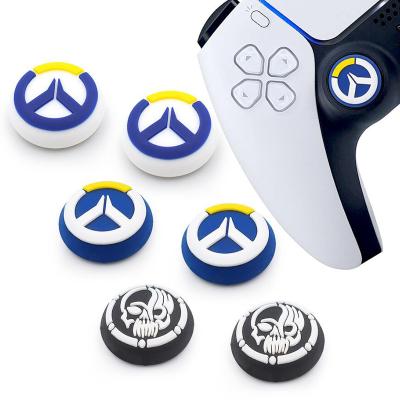 China Silicone Silicone Thumb Stick Grip Hat Gamepad Cover Case for Sony PS5 PS4 PS3 for Xbox 360 and Switch Pro Controllers for sale