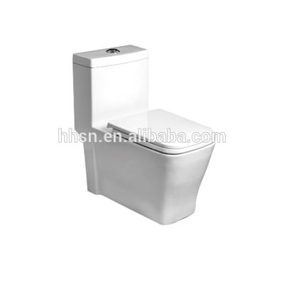 China HHSN HS1030 Flush Double Flush Modern One Piece Toilet Double Bowl HS1030 for sale