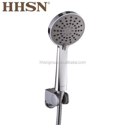 China Needleless HHSN Shower Head With Hose High Pressure 3 Spray Handheld Rainfall Shower Head For Bathroom for sale