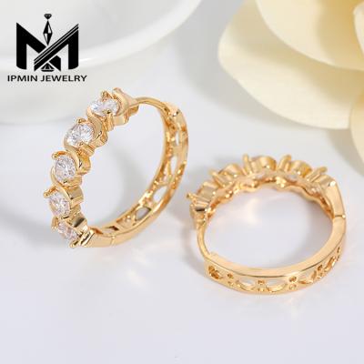 China CLASSIC 14k Huggie Earrings for sale