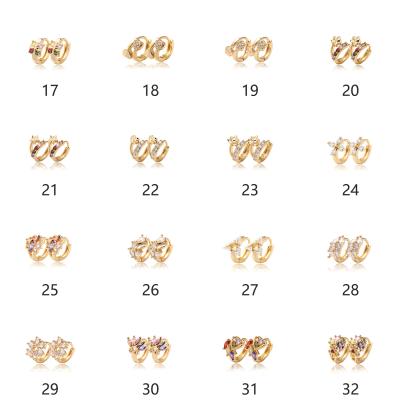 China IPMIN CLASSIC earrings 2021 fashion jewelry earrings gold plated latest design interesting women earrings for sale