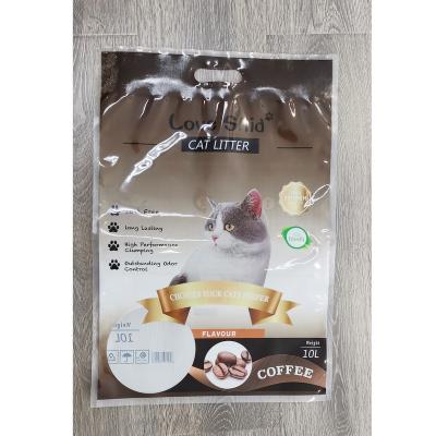 China Custom Printed Eco - Friendly Manufacturer Bag Flexible Cat Litter Packaging Bag for sale