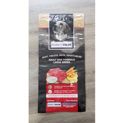 China Eco-friendly Dog Food Packaging Bags Pet Food Packaging Bag For Dog Custom Printed Dog Food Bags for sale