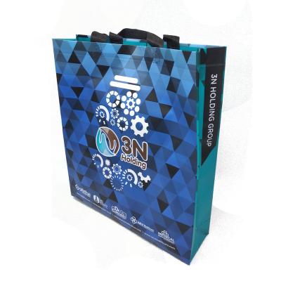 China Eco-Friendly Recyclable Eco-Friendly PP 3D Promotion Lamination Non Woven Shopping Bag for sale