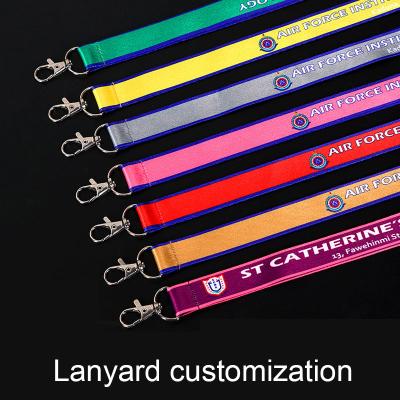 China Polyester Customized Supply of Heat Transfer Certificates, Badges, Brand Lanyard Strap, Exhibition Event Badges, WC Lanyards for sale