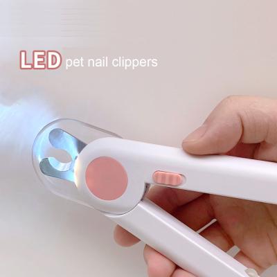 China Stocked Pet Nail Clippers Led Light Weight Manicure Dog Nail Clipper Cat Nail Clippers for sale