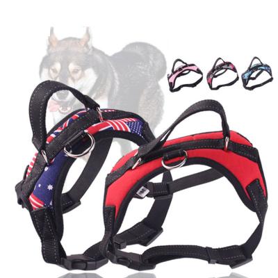 China Nylon Dog Chest Harness, Chest and Back Leash, Cushioning Pet Chest Harness, Chest Vest Style Harness, Dog Leash, Dog Leash for sale