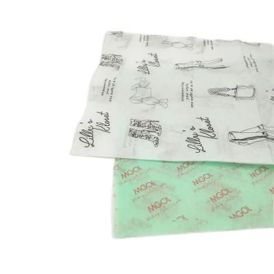 China Cheap Recycled Materials Price Custom Printed Logo Gift Apparel Tissue Paper Wrapping for sale