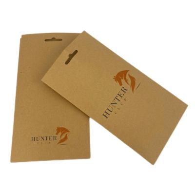 China Custom Business Envelope Hot Selling Logo Brown Kraft Paper Envelope Box For Cards Packaging for sale