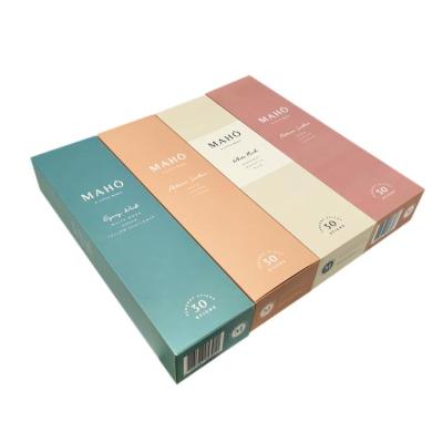 China Recyclable Wholesale Retail Custom Printed Skin Care Folding Cosmetic Packaging Tuck Top Paper Box for sale