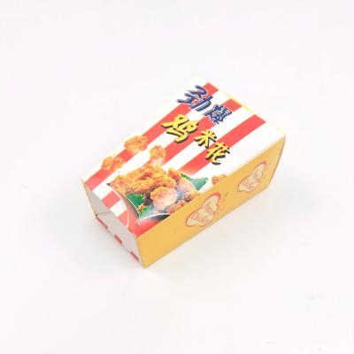 China Factory Direct Recyclable Custom Design Food Grade Food Paper Container Takeout Paper Packaging Box for sale