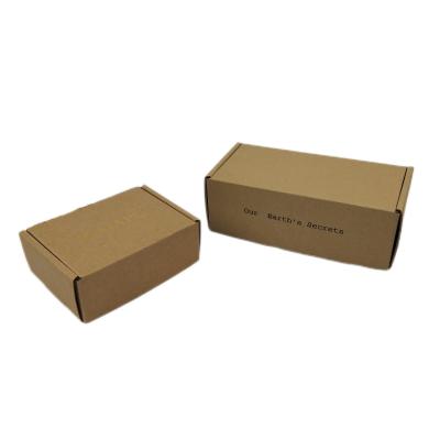 China High Quality Customized Foldable Recycled Materials Kraft Paper Shipping Listing Box for sale