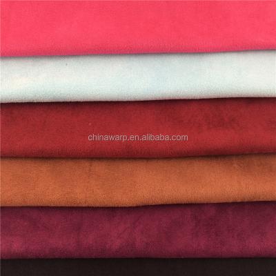 China Shrink-Resistant China factory micro suede fabric/ suede fabrics manufacturers new cloth fabric suede for sale