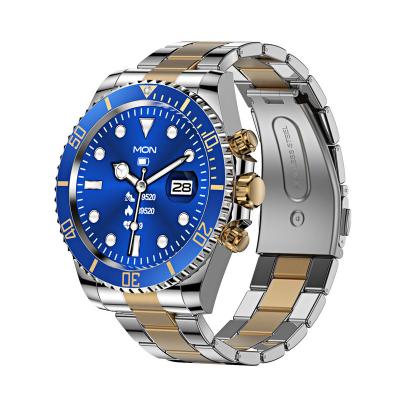 China 2022 Touch Screen Relojes AW12 Stainless Steel Luxury Mul-Function IP68 Waterproof BT Calls Smart Watch AW12 for sale