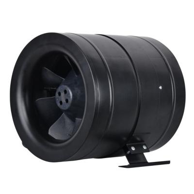 China Hotels 12 Inch Oblique Fan Integrated Duct Can Max Fan Mixed Flow Inline Fan For Hydrofram for sale