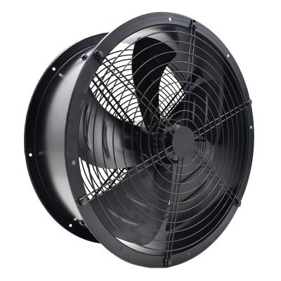 China Hotels 8 Inch Ac Compact Wall Duct Axial Fan 24 Inch Motors for sale