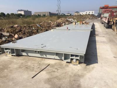 China De Vrachtwagenschalen van de vrachtwagenstortplaats 80 Ton 100 Tonweegbrug de Lengte van het 21 Meterplatform Te koop