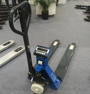 Cina Pallet portatile Jack con costruito in scala/pallet Jack con la scala e stampatore in vendita