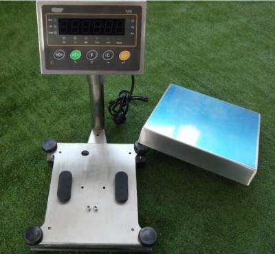 중국 스테인리스 Benchtop 가늠자, 전자 플랫폼 무게를 다는 가늠자 30Kg-300Kg 판매용