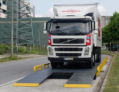 Cina La bascula a ponte resistente del camion d'acciaio del cartone ha personalizzato 30 tonnellate in vendita