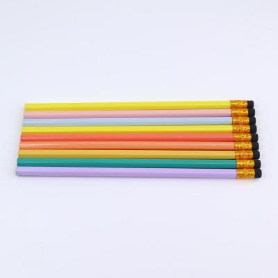 China Office & School Pencil Customized Wooden Sticker Envelope School HB Pencil Set For Kids for sale