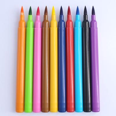 China High Quality Multi-Color Water Tip Painting Art Felt Drawing Acrylic Marker Pen for sale