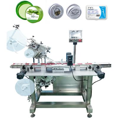 China SS304 Automatic Bag Labeling Machine Box Label Applicator Machine 40-150PCS/min for sale