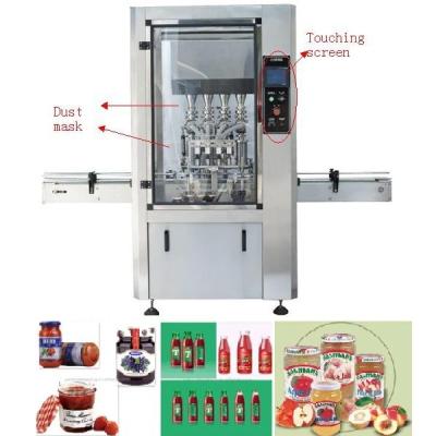 China Sesame Paste Servo Filler Mustard Sauce Filling Machine Equipment for sale