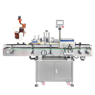 China Pharmaceutical Medicine Round Bottle Labeling Machine 1 Phase for sale