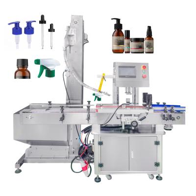 중국 Automatic Twist Off Capping Machine For Pneumatic Perfume Bottle Pump Vial Trigger Spray Gel Polish 판매용