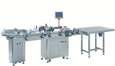 China SS304 Beer Glass Bottle Labeling Equipment Tabletop Round Bottle Labeler Applicator for sale