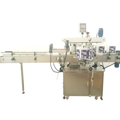 China YIMU HMI Flat Bottle Labeling Machine For Oil Glass Jar for sale