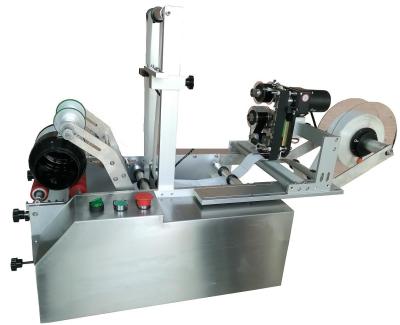 Κίνα 400W πλαστικό στρογγυλό Applicator Labeler 50KG ετικετών μπουκαλιών ημι αυτόματο προς πώληση