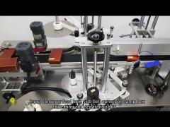 Automatic box corner double sides sealing Labeling Machine