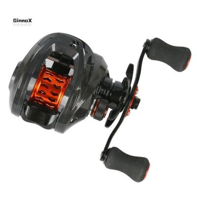 China Carbon Ginnox Carnon Frame Light Weight 6KG Drag Magnetic Brake 7.1:1 5+1BB Surf Baitcasting Fishing Reel for sale